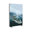 Ultra thin HD UV printing for advertisingDouble sided Textile Display Backlit LED Lightbox Aluminum Profile Tension Fabric Slim