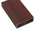 Exterior/Interior Wall Facade Decoration Square Tube Strip Shaped Aluminum Profile