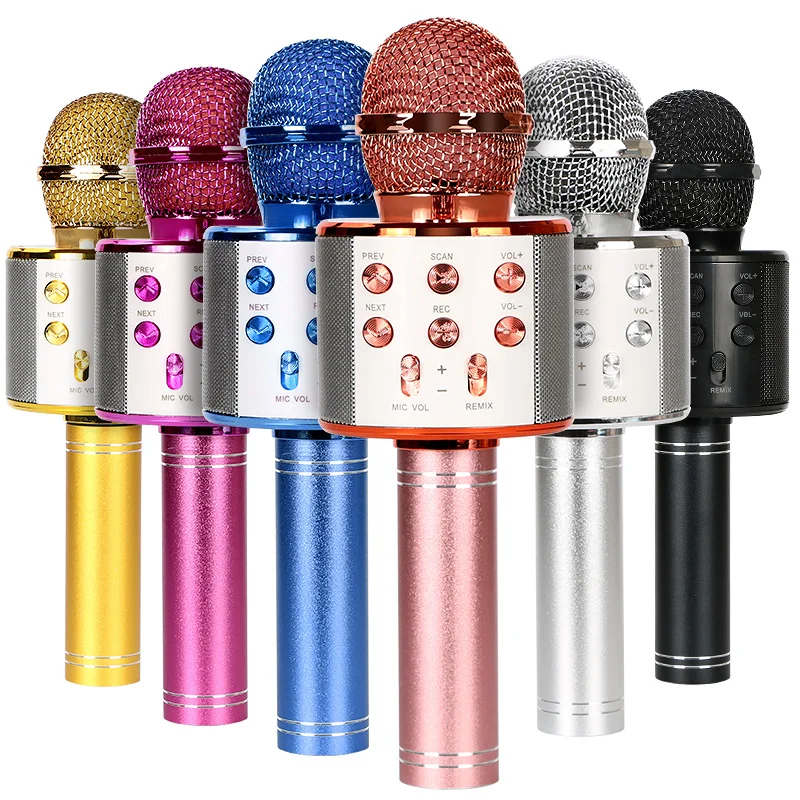 HOT 858L wireless microphone with light professional condenser karaoke mic microphone stand radio studio recording for singing 
HOT 858L wireless microphone with light professional condenser karaoke mic microphone stand radio studio recording for singing