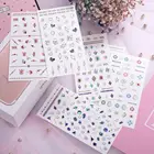 New Manicure 3d colorful flower nail art stickers, designs pictures for wholesale