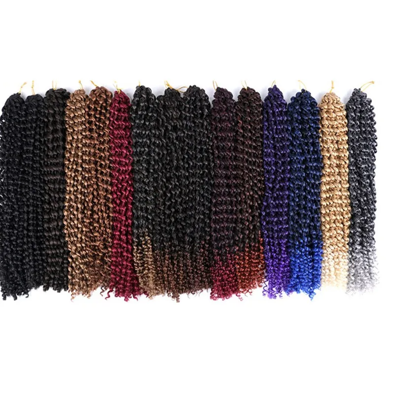 Hot Sale Fashion African Protective Style Bohemian Water Curl Passion Braiding Hair Unbraided Water Wave Crochet Hair 18 Colors
Hot Sale Fashion African Protective Style Bohemian Water Curl Passion Braiding Hair Unbraided Water Wave Crochet Hair 18 Colors