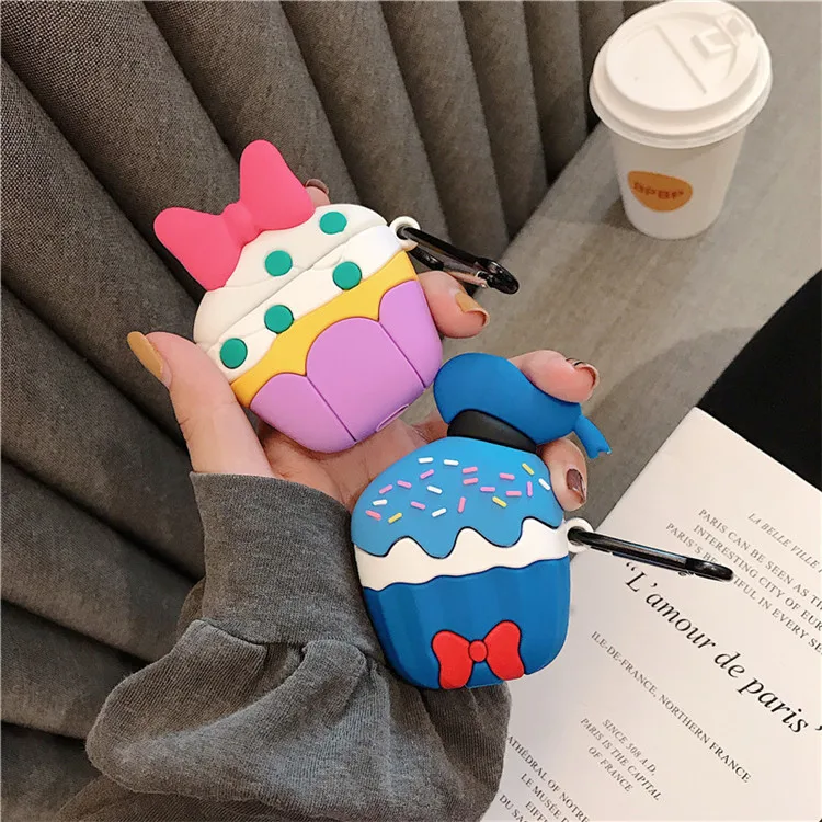 Custom Cartoon Cute Silicon Protective Case with Hook Funda for Airpods 1 2 for Airpods
Custom Cartoon Cute Silicon Protective Case with Hook Funda for Airpods 1 2 for Airpods