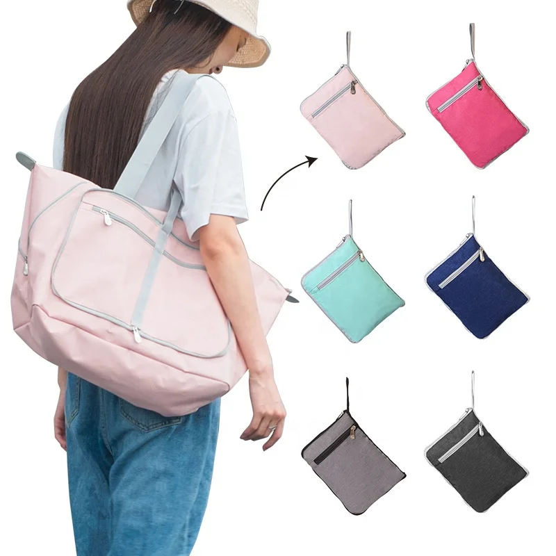 Directly Factory Wholesale OEM Outdoor Travel Bag Large Capacity Shoulder Collapsible Portable Woman Travel Bags Luggage 
Directly Factory Wholesale OEM Outdoor Travel Bag Large Capacity Shoulder Collapsible Portable Woman Travel Bags Luggage
