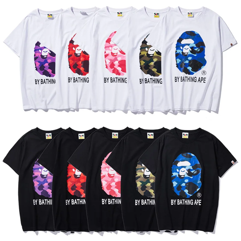 2021 new summer ape head bape T-shirt men's t-shirts bape drop shoulder loose tshirt top bape tee shirts t-shirt
2021 new summer ape head bape T-shirt men's t-shirts bape drop shoulder loose tshirt top bape tee shirts t-shirt