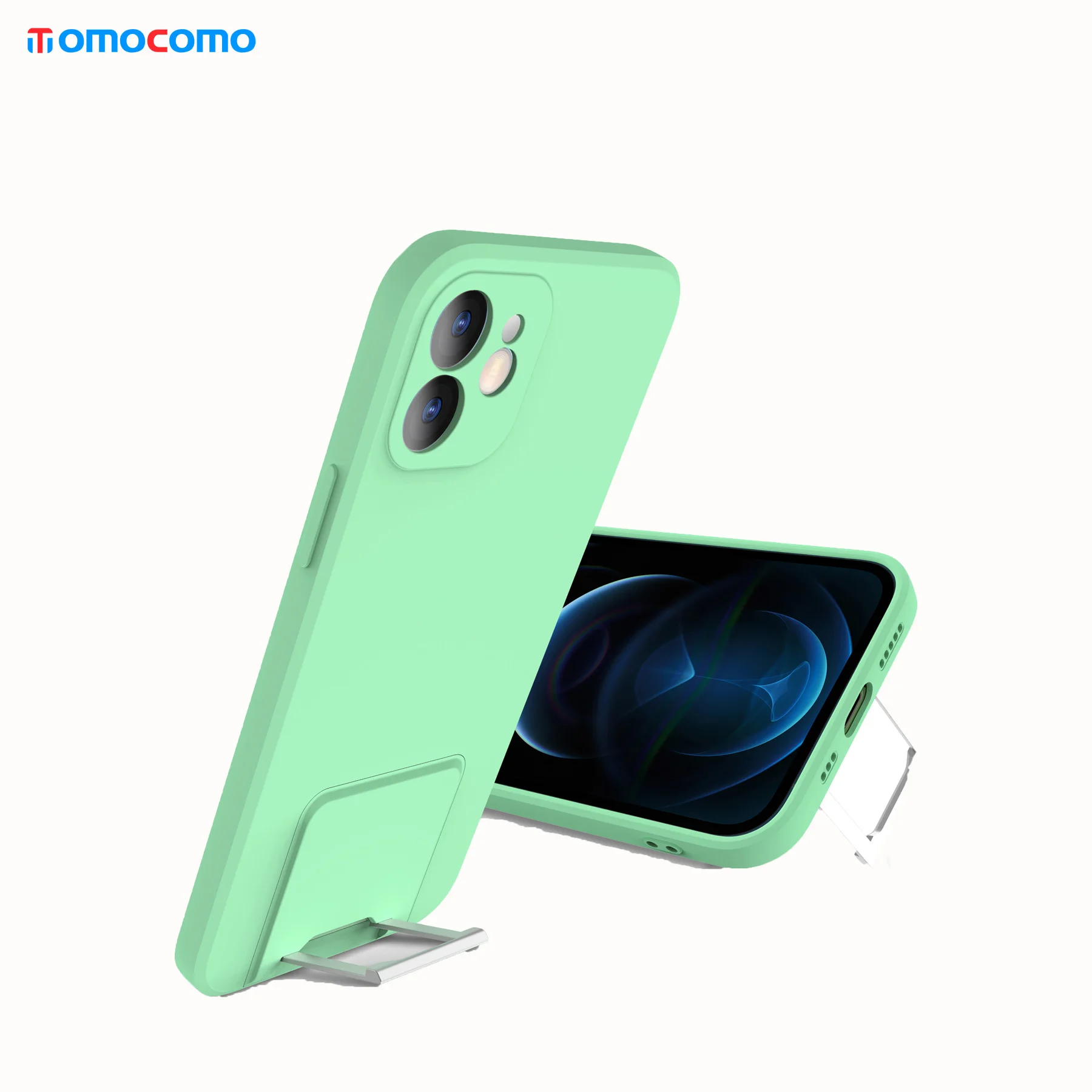 Suitable for iPhone 12 Pro Max New design Rubik's Cube Silicone TPU Acrylic Invisible Bracket Mobile Phone Case Shockproof Back, Transparent
Suitable for iPhone 12 Pro Max New design Rubik's Cube Silicone TPU Acrylic Invisible Bracket Mobile Phone Case Shockproof Back, Transparent