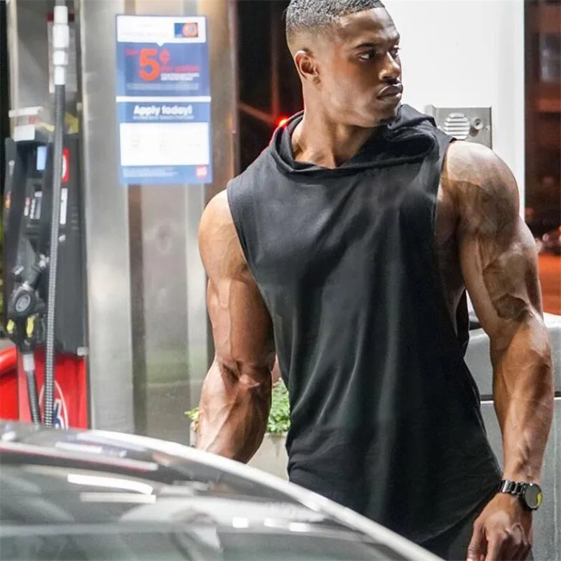 Wholesale Mens Cotton Comfortable Sleeveless Shirts Men Tank Tops Fitness Singlet Bodybuilding Workout Gym Vest, As picture show
Wholesale Mens Cotton Comfortable Sleeveless Shirts Men Tank Tops Fitness Singlet Bodybuilding Workout Gym Vest, As picture show