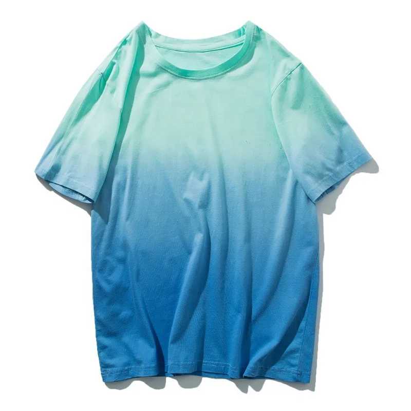 Factory Direct Sale Short Sleeve Round Neck T-Shirt Tie Dyed 100% Cotton T Shirt Men, Customized
Factory Direct Sale Short Sleeve Round Neck T-Shirt Tie Dyed 100% Cotton T Shirt Men, Customized