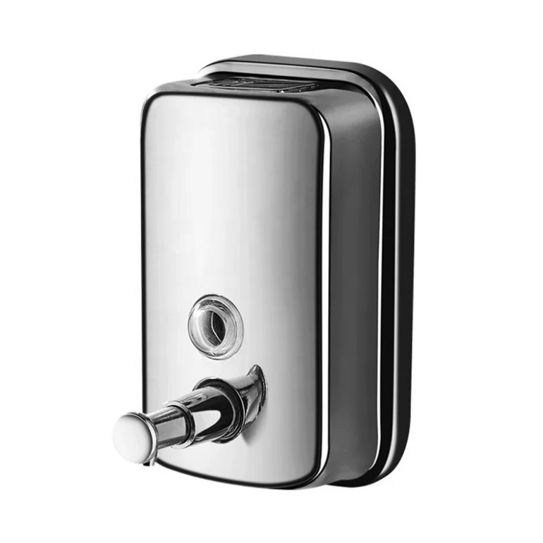 domestic new simply design good rust resistance and durable bathroom accessories automatic soap dispenser with pressing the pump, Silver
domestic new simply design good rust resistance and durable bathroom accessories automatic soap dispenser with pressing the pump, Silver