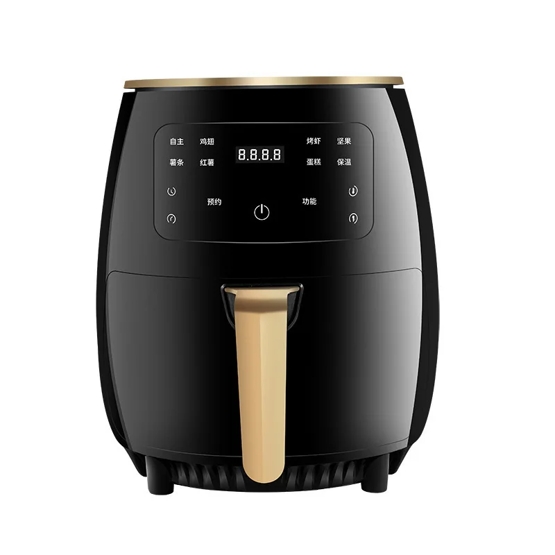 Household Thermostatically Adjustable Electric Digital Air Fryer with Stainless Steel Non-stick Coating Container, Red/green/black
Household Thermostatically Adjustable Electric Digital Air Fryer with Stainless Steel Non-stick Coating Container, Red/green/black