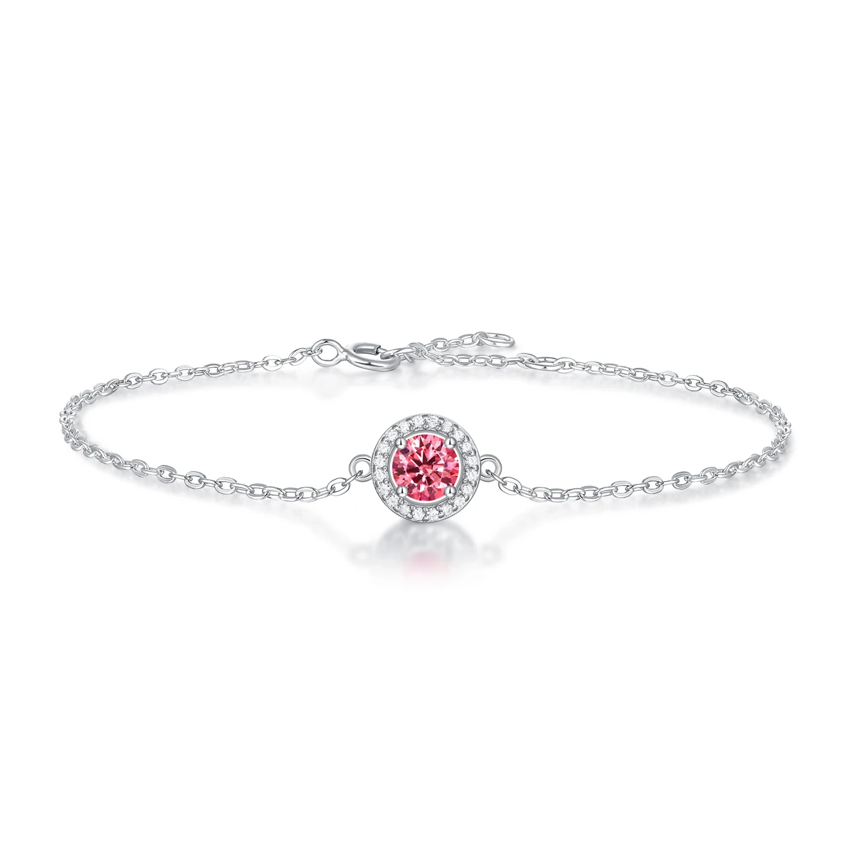 In Stock 925 Sterling Silver Bracelet for Women Pink Moissanite Modern Design Bracelet Women Fine Jewelry Best Gift For Party
In Stock 925 Sterling Silver Bracelet for Women Pink Moissanite Modern Design Bracelet Women Fine Jewelry Best Gift For Party
