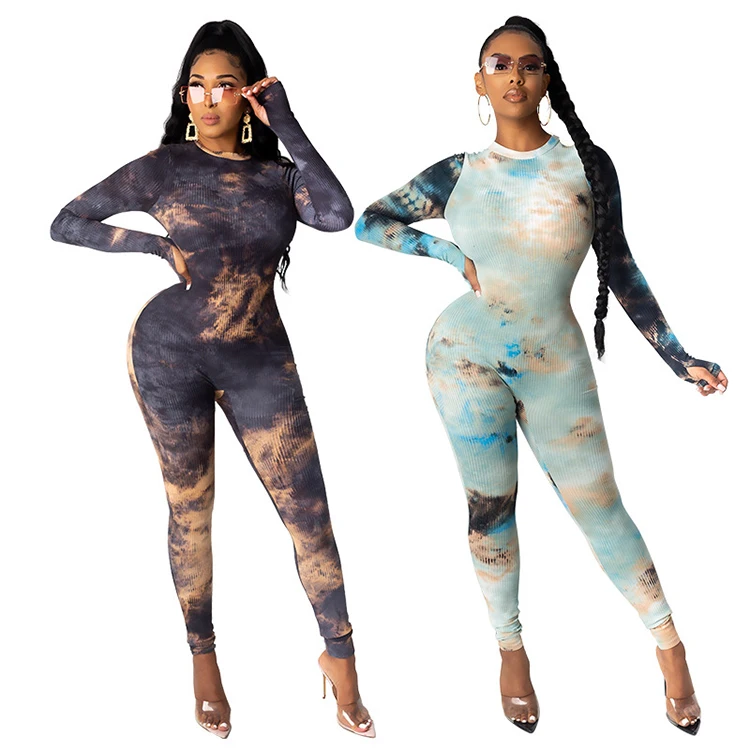 Wholesale Price Hot Sale Fashion Tie-dye Printed Long Sleeve O-neck Ladies Jumpsuit High Waist Tight Jumpsuit For Women, As shown
Wholesale Price Hot Sale Fashion Tie-dye Printed Long Sleeve O-neck Ladies Jumpsuit High Waist Tight Jumpsuit For Women, As shown