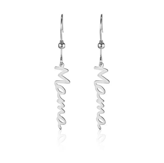 Fashion Stainless Steel Earrings MAMA Letter Name Earring DIY Jewelry For Mother, Gold, rose gold, silver
Fashion Stainless Steel Earrings MAMA Letter Name Earring DIY Jewelry For Mother, Gold, rose gold, silver
