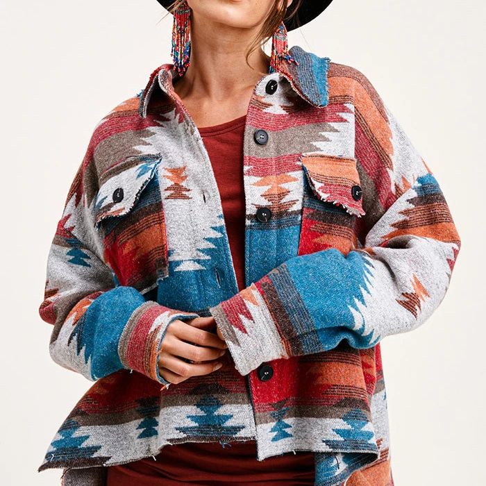 Custom-made Autumn Ethnic Floral Loose Jacket Coat Cardigan Women's Coats Winter Tribal Aztec Style
Custom-made Autumn Ethnic Floral Loose Jacket Coat Cardigan Women's Coats Winter Tribal Aztec Style