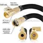 Garden Hose Resistance Metal Spray Gun Flexible Garden Watering Hose