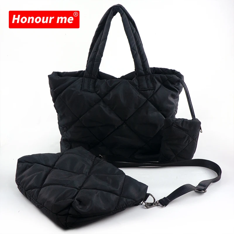 Puffer Bag Fashion Down Quilted Light Weight Large Capacity 2in1 Cotton Tote Bags Tote Hand Bag
Puffer Bag Fashion Down Quilted Light Weight Large Capacity 2in1 Cotton Tote Bags Tote Hand Bag