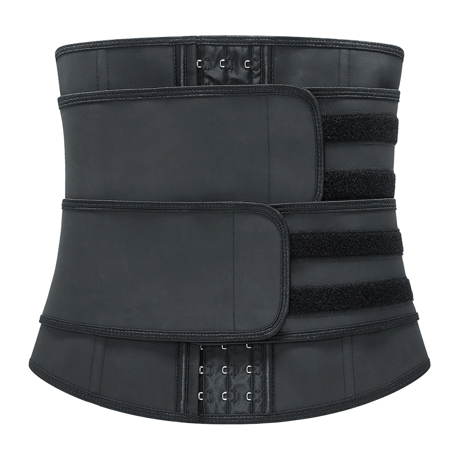 Maikete Belts with 3 lines Hooks Latex Waist Cincher Trainer Trimmer Corset Weight Loss Body Shaper, Black
Maikete Belts with 3 lines Hooks Latex Waist Cincher Trainer Trimmer Corset Weight Loss Body Shaper, Black