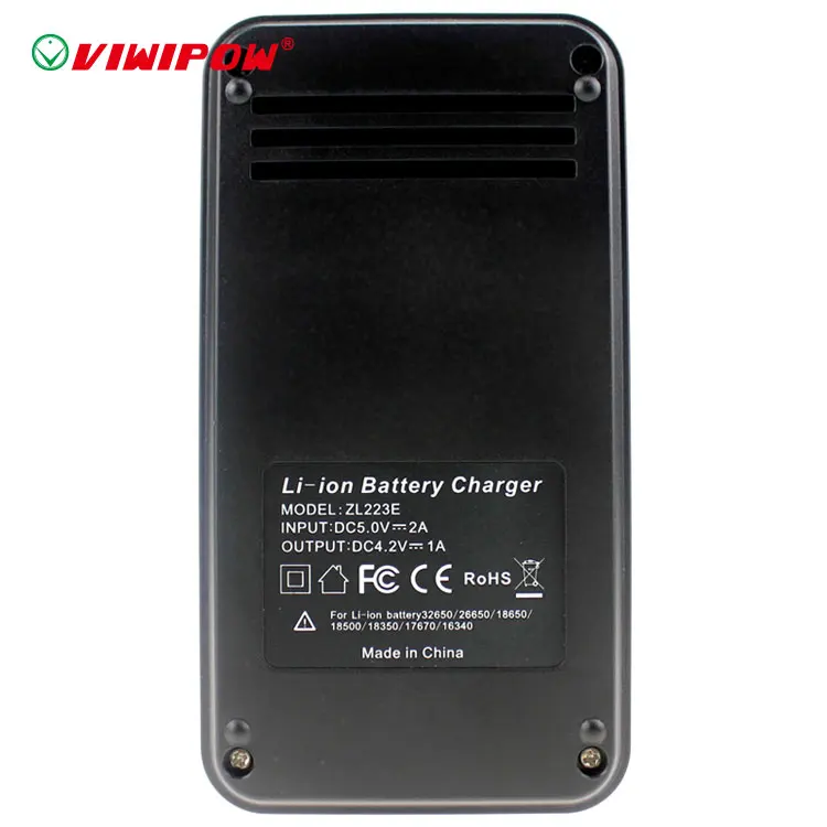 smart 2 bay charger liion 18650 lithium ion battery charger usb