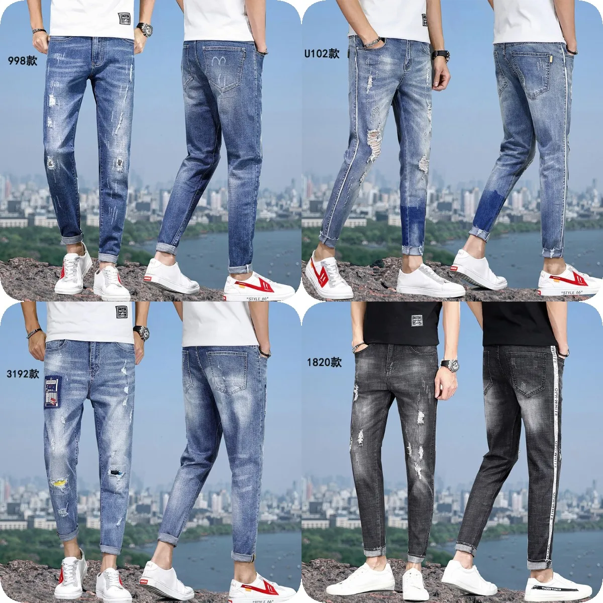 Can be customized 2022 Spring summer Korean men's jeans men's large size straight pants stretch pants thin style
Can be customized 2022 Spring summer Korean men's jeans men's large size straight pants stretch pants thin style