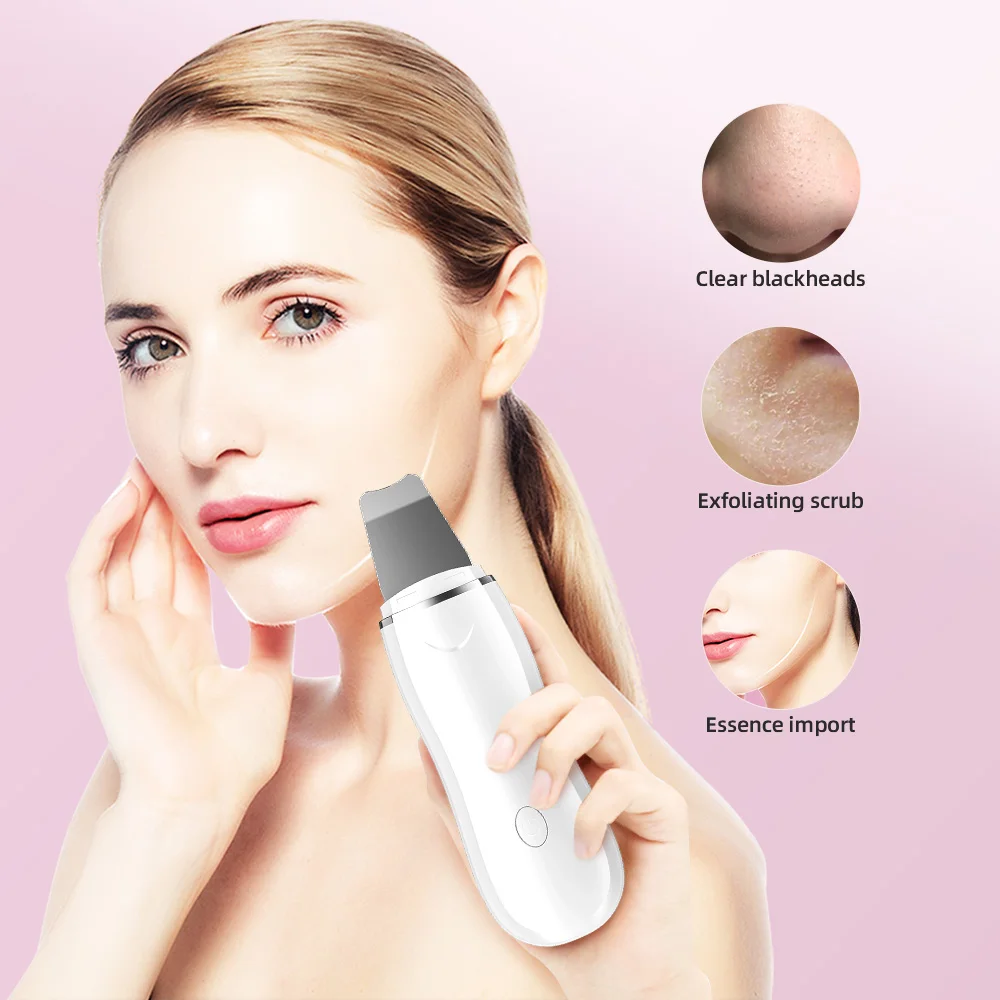 Peeling face scrubber ultrasonic facial scrubbing machine high frequency facial machine portable
Peeling face scrubber ultrasonic facial scrubbing machine high frequency facial machine portable