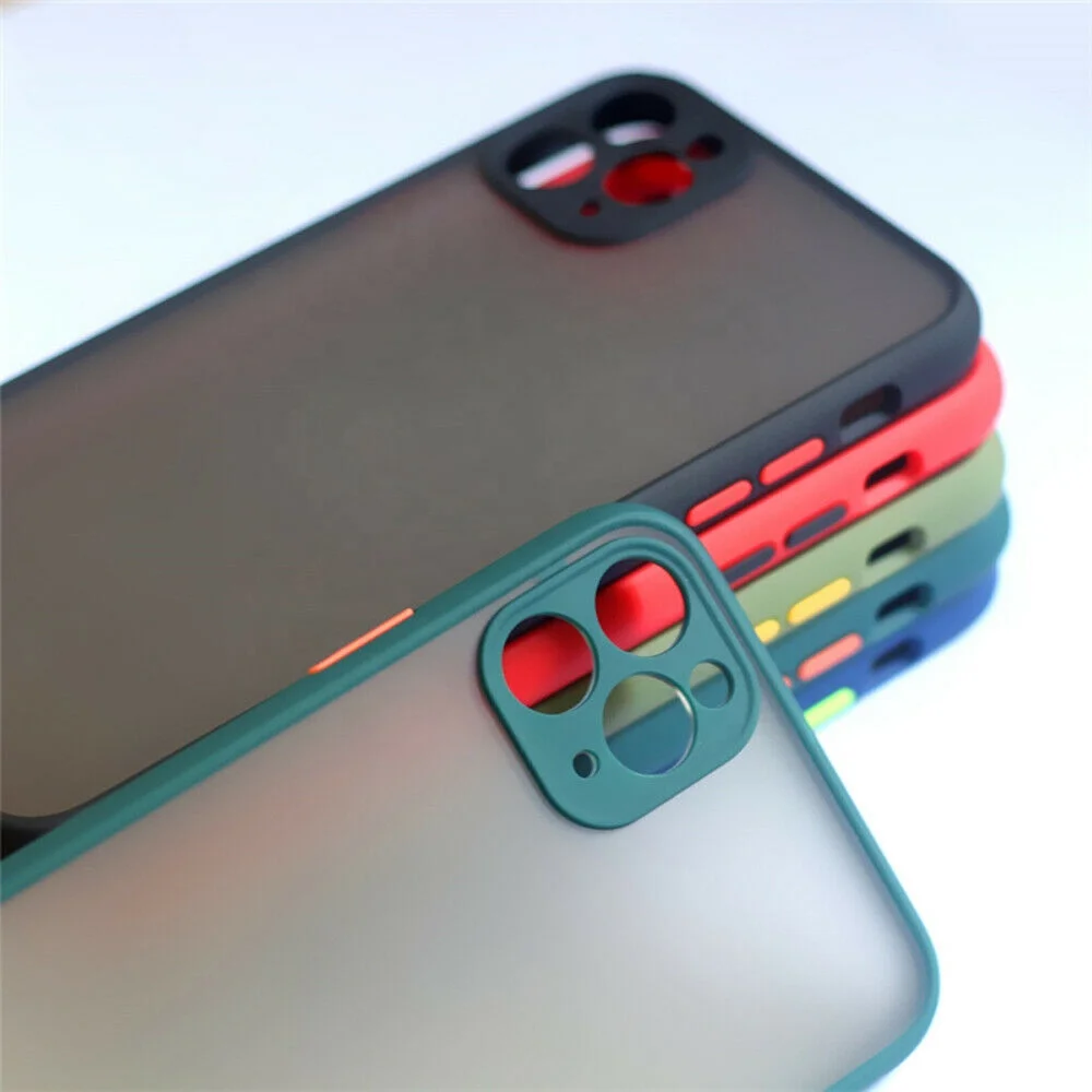 Hybrid Smoke Matte Case for iPhone 12 Pro XS Max XR Case Cover Camera Protective Hard Bumper Case Cover for iPhone X 6s 7 8 Plus
Hybrid Smoke Matte Case for iPhone 12 Pro XS Max XR Case Cover Camera Protective Hard Bumper Case Cover for iPhone X 6s 7 8 Plus