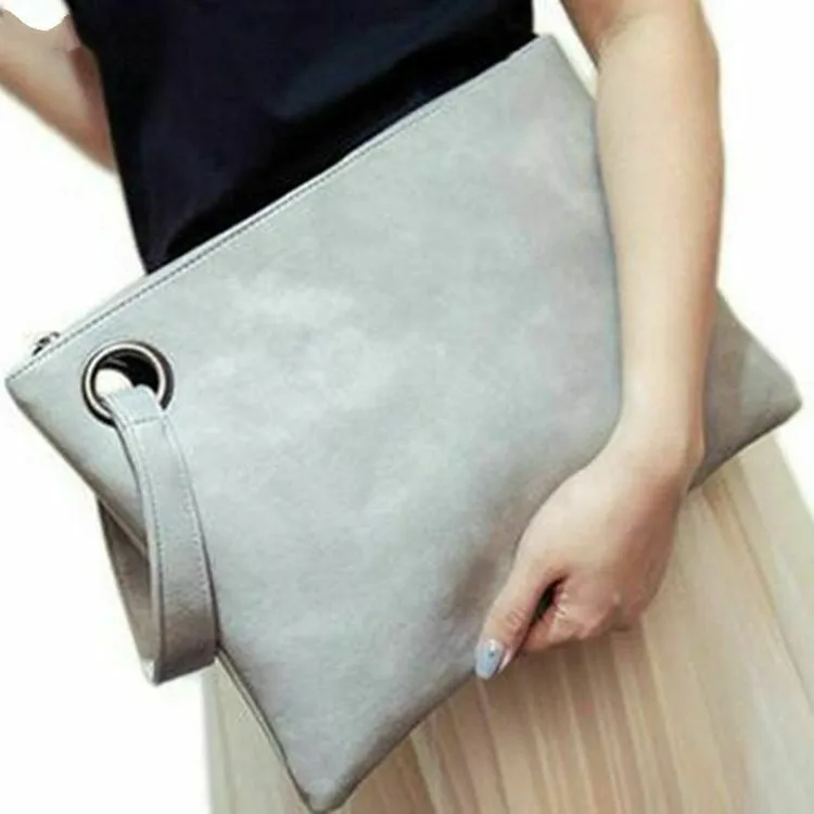 Womens Clutch Purse Evening Bag With Strap Large Envelope Black Silver Grey, All colors in color available
Womens Clutch Purse Evening Bag With Strap Large Envelope Black Silver Grey, All colors in color available