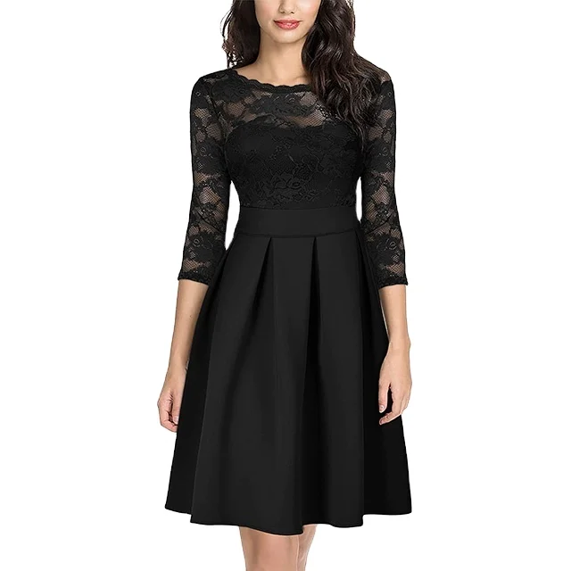 TUV And GOTS Custom Organic Fabric Excellent Quality Vintage Floral Cocktail Party Black Lace Dress, Picture color,customize
TUV And GOTS Custom Organic Fabric Excellent Quality Vintage Floral Cocktail Party Black Lace Dress, Picture color,customize