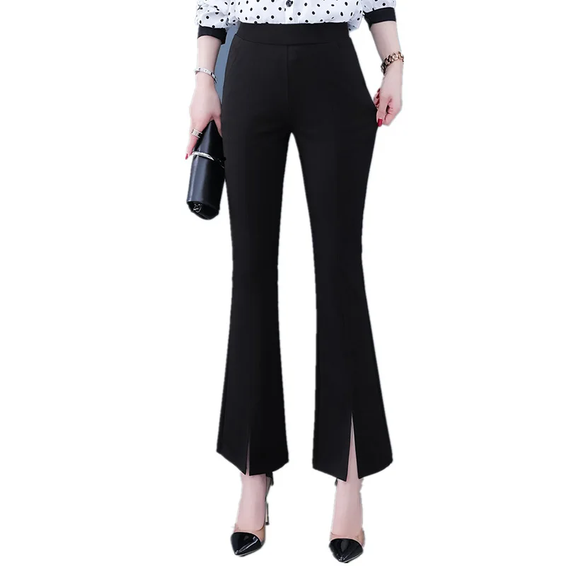 Women's trousers Korean version of large size trousers high waist women's summer thin stretch pants
Women's trousers Korean version of large size trousers high waist women's summer thin stretch pants