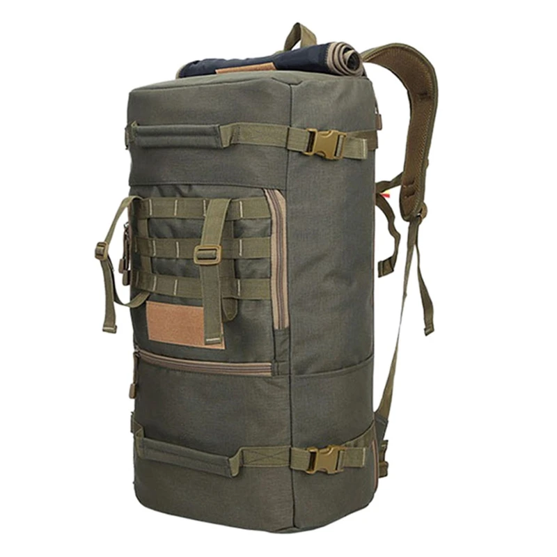 Camping Rugzak Sport Hike Zakken Alpinisme Tas Men's Wandelen Rugzak Reizen Rugzak, Khaki
Camping Rugzak Sport Hike Zakken Alpinisme Tas Men's Wandelen Rugzak Reizen Rugzak, Khaki