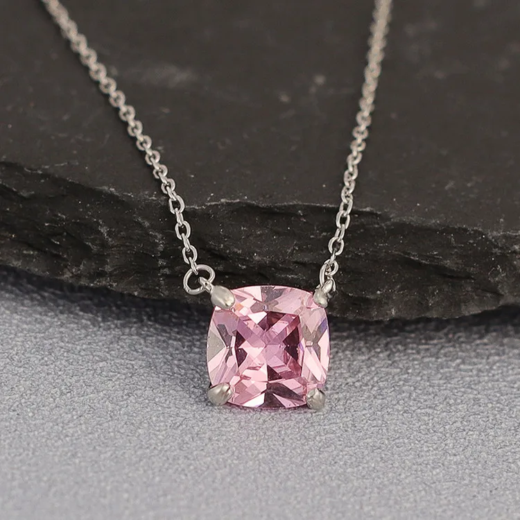 Rainbowking square pink diamond animation woman unique fashionable jewelry chocker necklace 925 collana zirconia jewelry
Rainbowking square pink diamond animation woman unique fashionable jewelry chocker necklace 925 collana zirconia jewelry