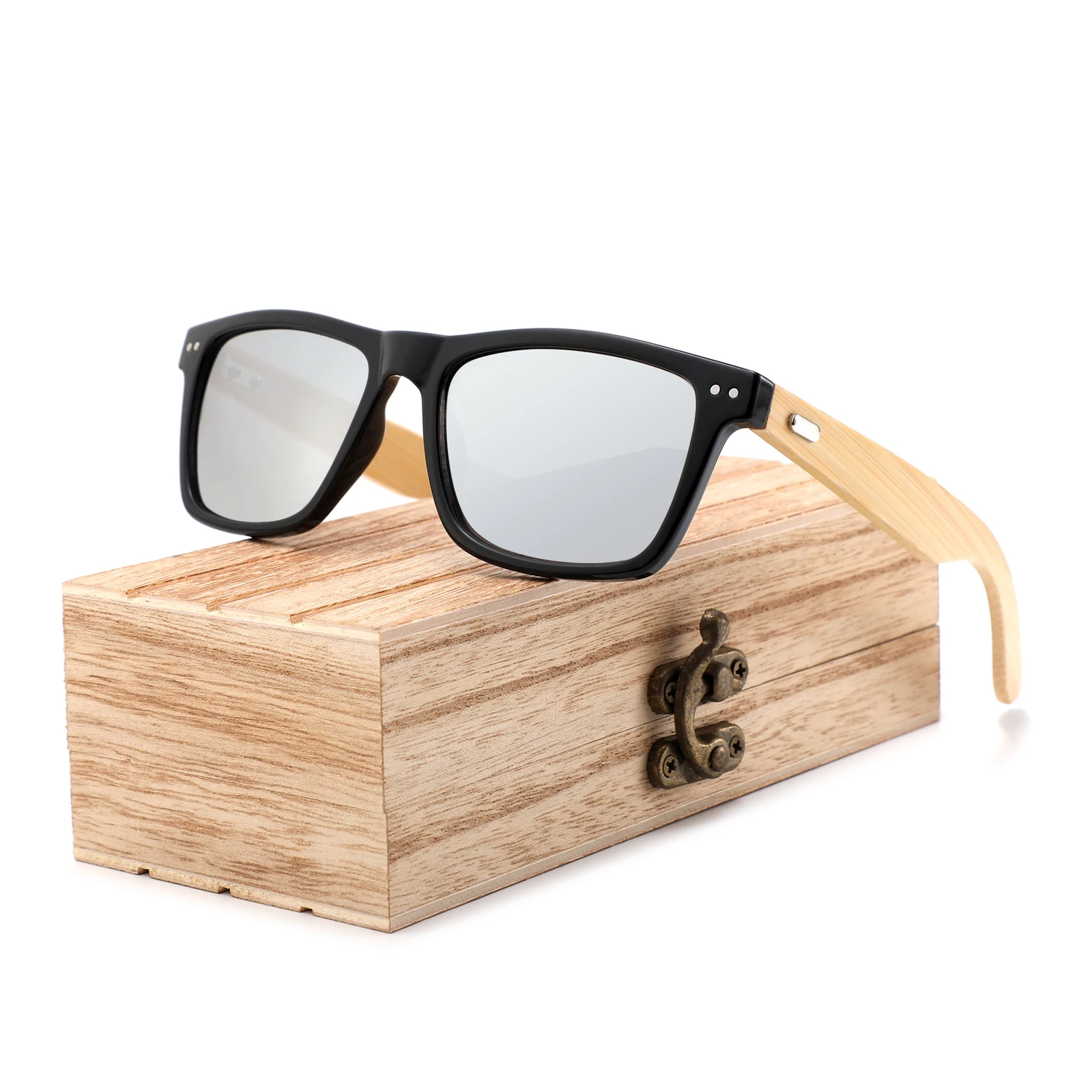 Tingtree Wood Sunglasses Eyewear for Men Women Custom logo Square Bamboo Sun Glasses
Tingtree Wood Sunglasses Eyewear for Men Women Custom logo Square Bamboo Sun Glasses
