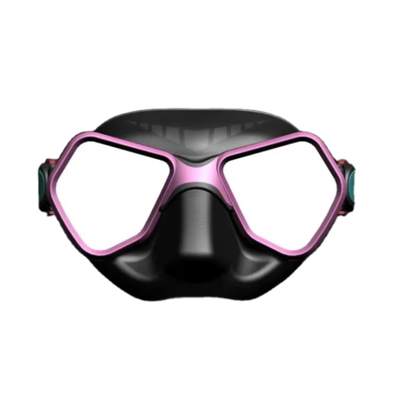 High quality tempered glass silicone skirt 65CC low volume anti-fog scuba deep diving mask for swimming, Optional
High quality tempered glass silicone skirt 65CC low volume anti-fog scuba deep diving mask for swimming, Optional