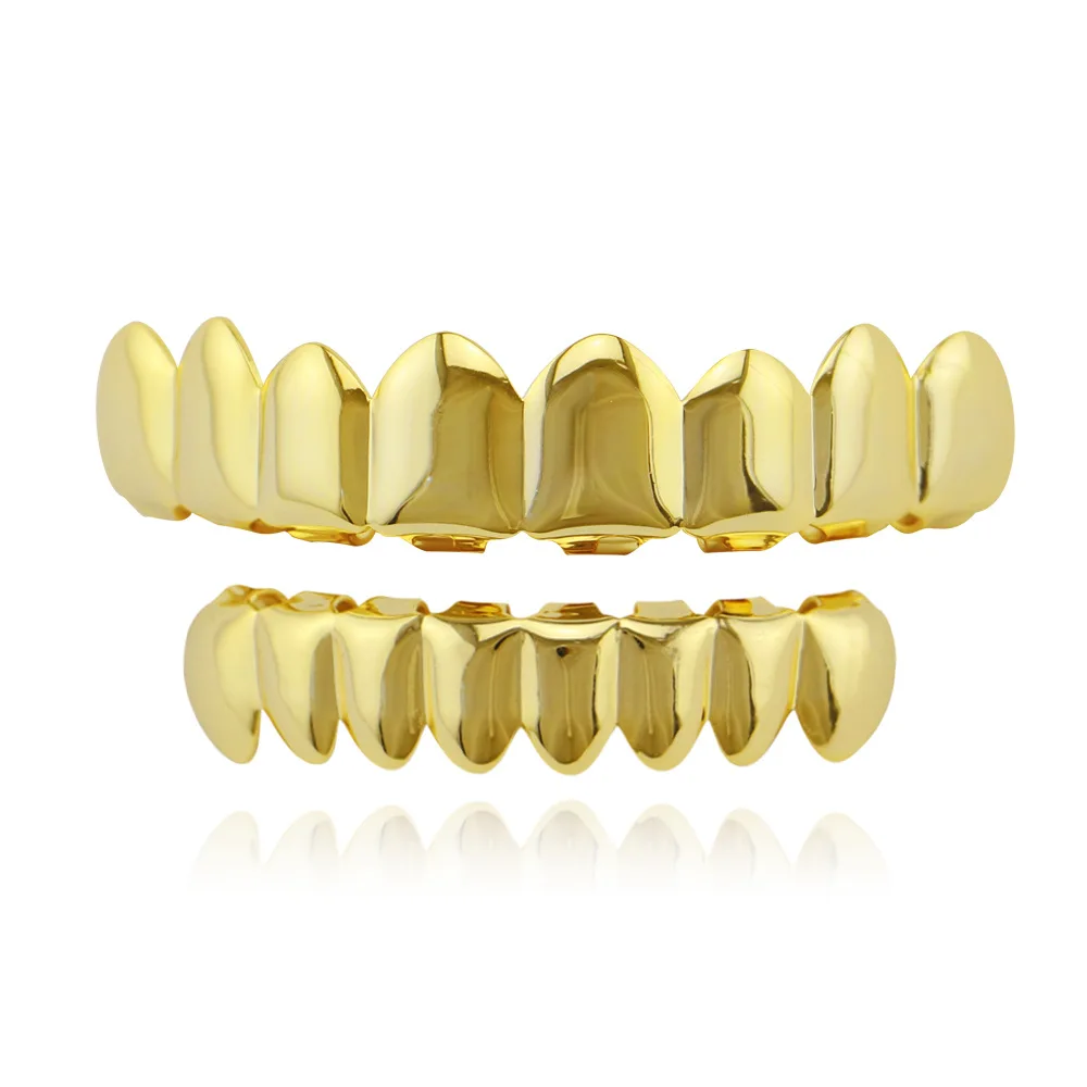 Women Men Body Jewelry Punk Hip Hops Gold Teeth Upper Bottom Grills Dental Mouth Teeth Grillzs For Halloween, Picture
Women Men Body Jewelry Punk Hip Hops Gold Teeth Upper Bottom Grills Dental Mouth Teeth Grillzs For Halloween, Picture
