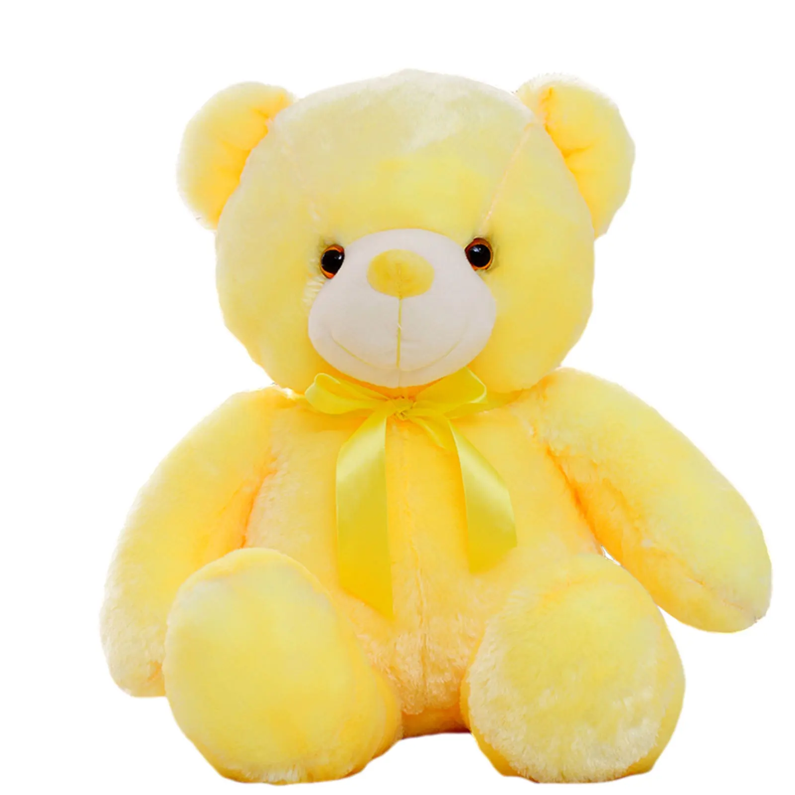 Colorful LED Glowing Plush Cartoon Tidy Bear Bow Tie Decor Fluffy Toy Bear Festival/Birthday/Valentine Gift Stuffed Animals
Colorful LED Glowing Plush Cartoon Tidy Bear Bow Tie Decor Fluffy Toy Bear Festival/Birthday/Valentine Gift Stuffed Animals