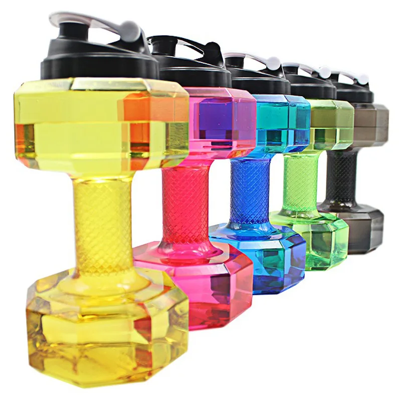 Multifunctional Gym Outdoor Used Large Plastic Water Bottle Dumbbell Shape Empty Kettle Fitness
Multifunctional Gym Outdoor Used Large Plastic Water Bottle Dumbbell Shape Empty Kettle Fitness