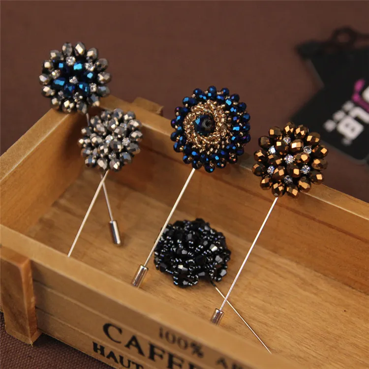 New Korean version of exquisite brooch pin-type pin brooch men's and women's bead brooch boutique, Picture
New Korean version of exquisite brooch pin-type pin brooch men's and women's bead brooch boutique, Picture