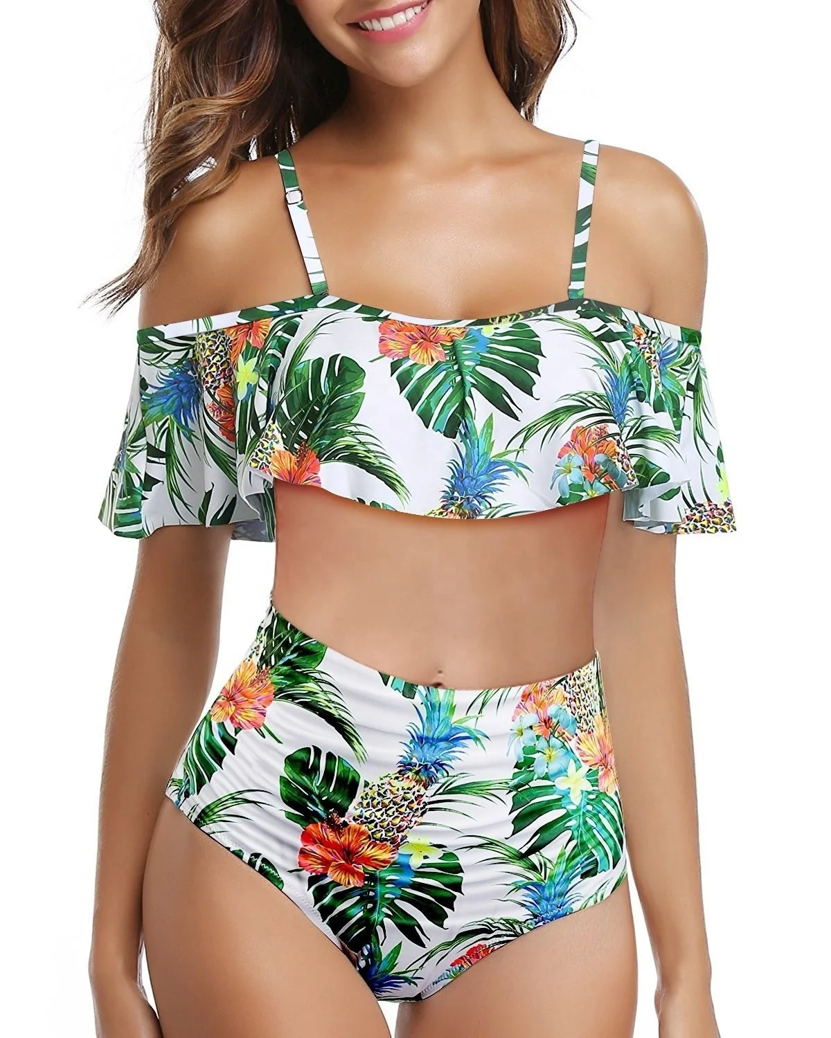 China supplier wholesale high waist wasted two 2 piece set sexy women bikini, Customized color
China supplier wholesale high waist wasted two 2 piece set sexy women bikini, Customized color