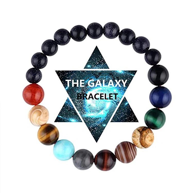 Wholesale Handmade Planets Bead Bracelet Yoga Solar Natural Chakra Stone Universe Bracelet, Picture
Wholesale Handmade Planets Bead Bracelet Yoga Solar Natural Chakra Stone Universe Bracelet, Picture