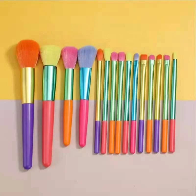 15Pcs Natural Colourful Proffesional Eye Makeup Brushes With Box Private Label, Customized color accepted
15Pcs Natural Colourful Proffesional Eye Makeup Brushes With Box Private Label, Customized color accepted