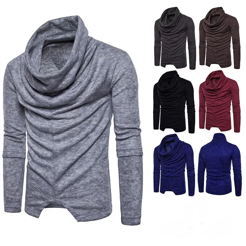 factory spring Boutique men's turtleneck knit pullover sweater pile pile collar fashion warm solid color sweater man
factory spring Boutique men's turtleneck knit pullover sweater pile pile collar fashion warm solid color sweater man