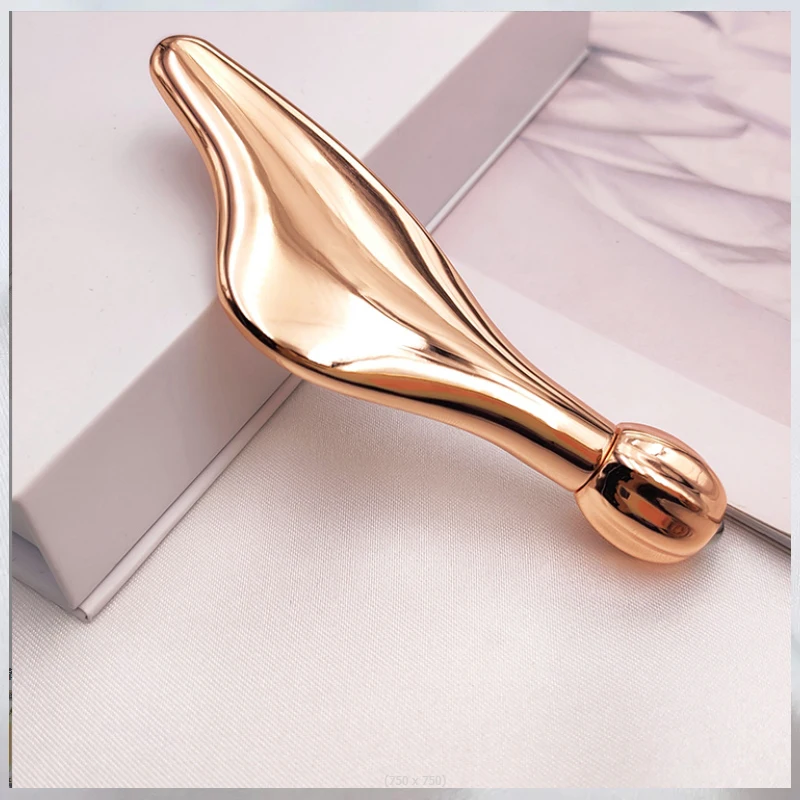 New Arrivals Eye Massage Stick to Relax Anti-aging Single-head Ball Body Massage Metal Guasha Tool Dolphin Facial Roller
New Arrivals Eye Massage Stick to Relax Anti-aging Single-head Ball Body Massage Metal Guasha Tool Dolphin Facial Roller