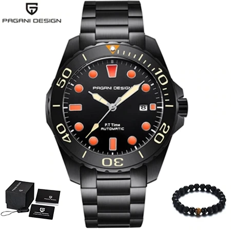 PAGANI Design 1632 Men Watches Automatic Blue Watch Men Stainless Steel Waterproof Business Sport Mechanical Wristwatch
PAGANI Design 1632 Men Watches Automatic Blue Watch Men Stainless Steel Waterproof Business Sport Mechanical Wristwatch