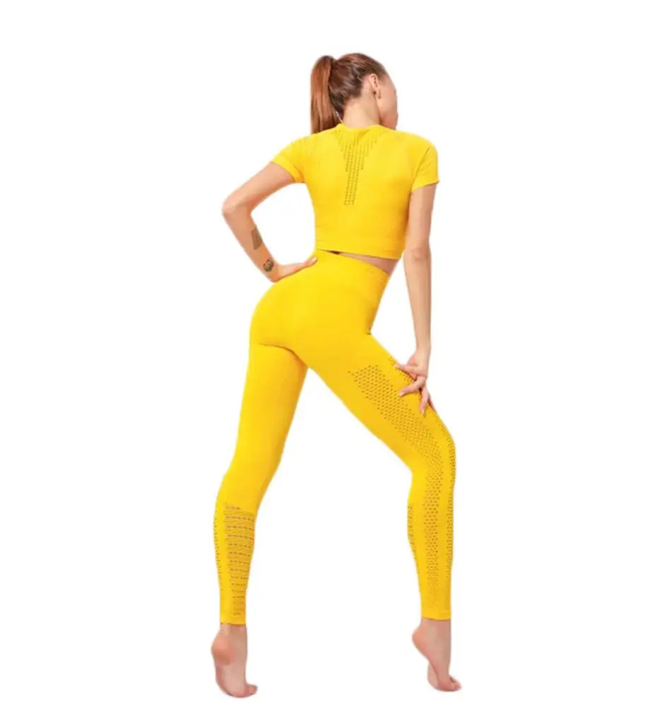 Women's sexy 2 piece outfit sport short t shirts yoga set running fitness tummy control yoga leggings suit
Women's sexy 2 piece outfit sport short t shirts yoga set running fitness tummy control yoga leggings suit