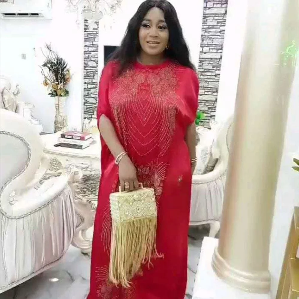 2020 Turkey&Muslim ladies elegant rhinestone pattern beading robe real silk fabric, Red black dark blue or customized
2020 Turkey&Muslim ladies elegant rhinestone pattern beading robe real silk fabric, Red black dark blue or customized