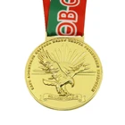 Wholesale Custom Metal Gold Medal Eagle, Gold Medal Memorial
