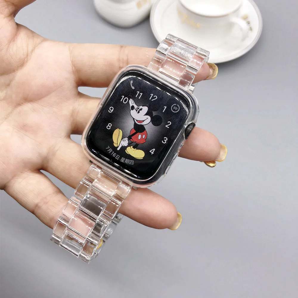 Women's crystal transparent strap accessories smart watch strap 44 40 42 38 shockproof for apple watch band 6 5 4 3 2 1, Optional
Women's crystal transparent strap accessories smart watch strap 44 40 42 38 shockproof for apple watch band 6 5 4 3 2 1, Optional