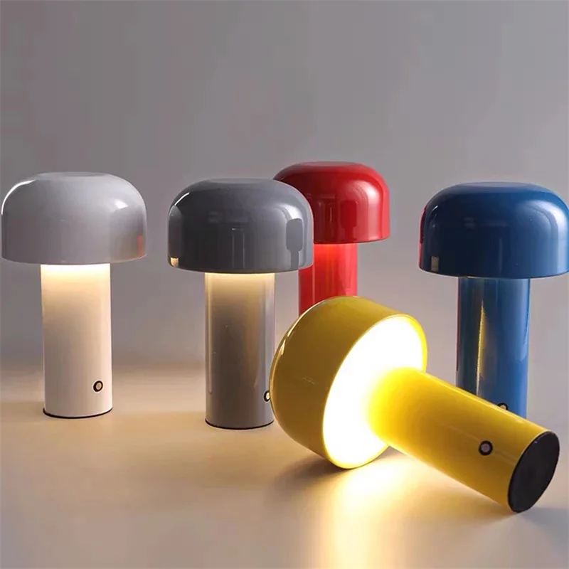 Italian Mushroom Lamp Portable Wireless Touch Rechargeable Table Lamp USB Desk Lamp Desktop Decoration Bedroom Night L
Italian Mushroom Lamp Portable Wireless Touch Rechargeable Table Lamp USB Desk Lamp Desktop Decoration Bedroom Night L