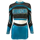 Cheerleading Uniforms Cheerleader Uniforme Cheer Cheerleading Uniforms Rhinestone Custom Kids Cheerleader