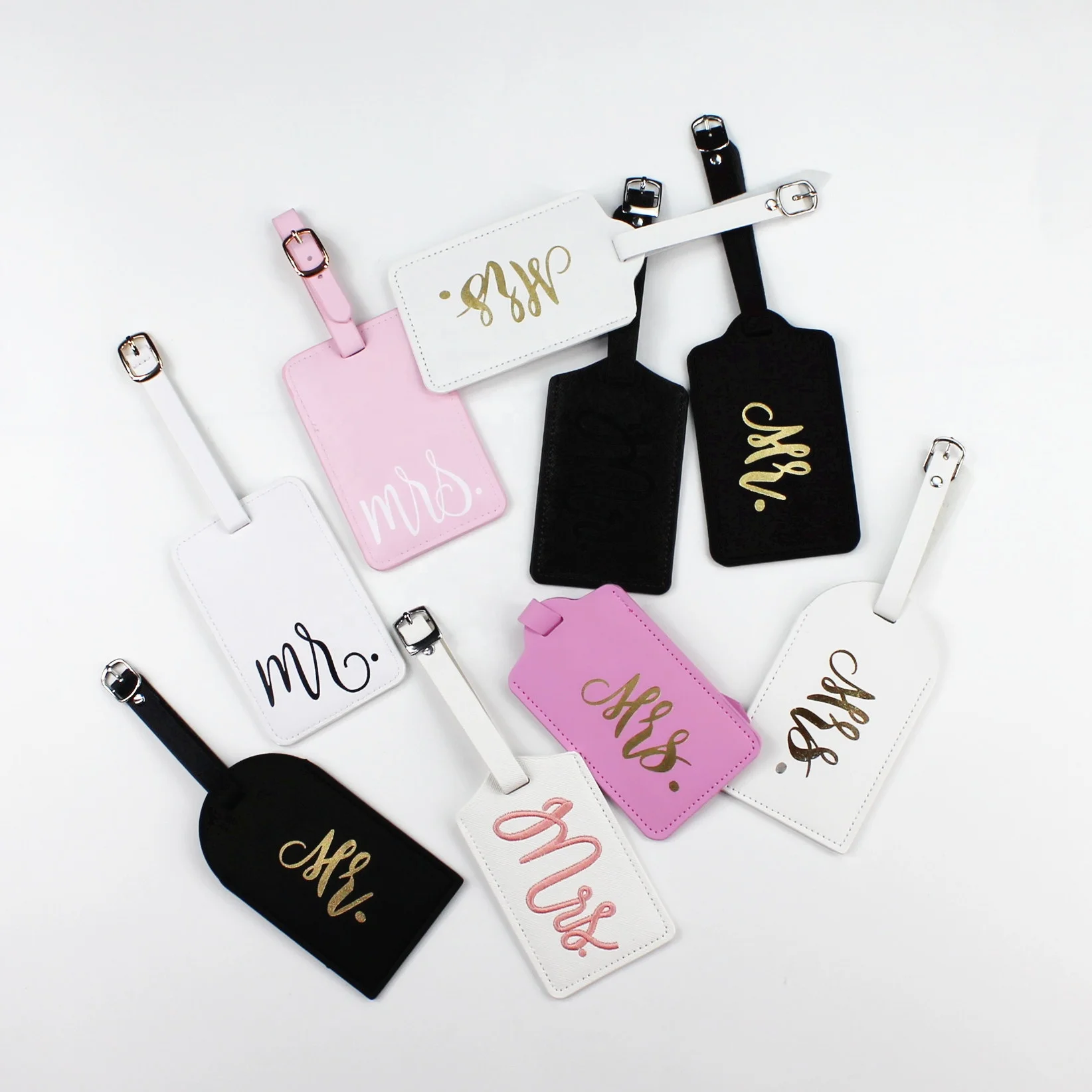 EASETRIP 2020 High End Luggage Tag Embroidery Leather Mr and Mrs Luggage Tag and Passport, Pink,white,black
EASETRIP 2020 High End Luggage Tag Embroidery Leather Mr and Mrs Luggage Tag and Passport, Pink,white,black