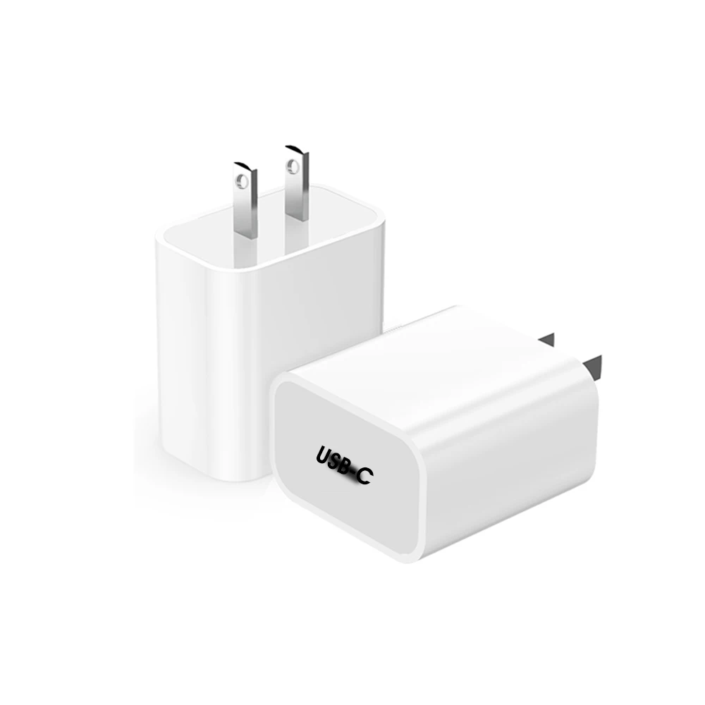 18W Fast Type C USB-C PD Adapter USB Wall Charger for iPhone 12 Pro Max Type C PD Charger Fast Charging PD Phone Charger, White
18W Fast Type C USB-C PD Adapter USB Wall Charger for iPhone 12 Pro Max Type C PD Charger Fast Charging PD Phone Charger, White