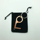 Custom EDC Acrylic Door Bottle Opener Rubber PVC keychain